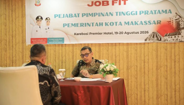 Pemkot Makassar Gelar Job Fit terhadap 40 Pejabat Eselon II