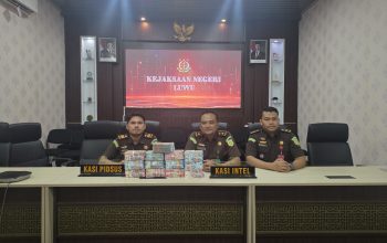 Kejari Luwu Pulihkan Kerugian Negara Sebesar Rp1,44 Miliar