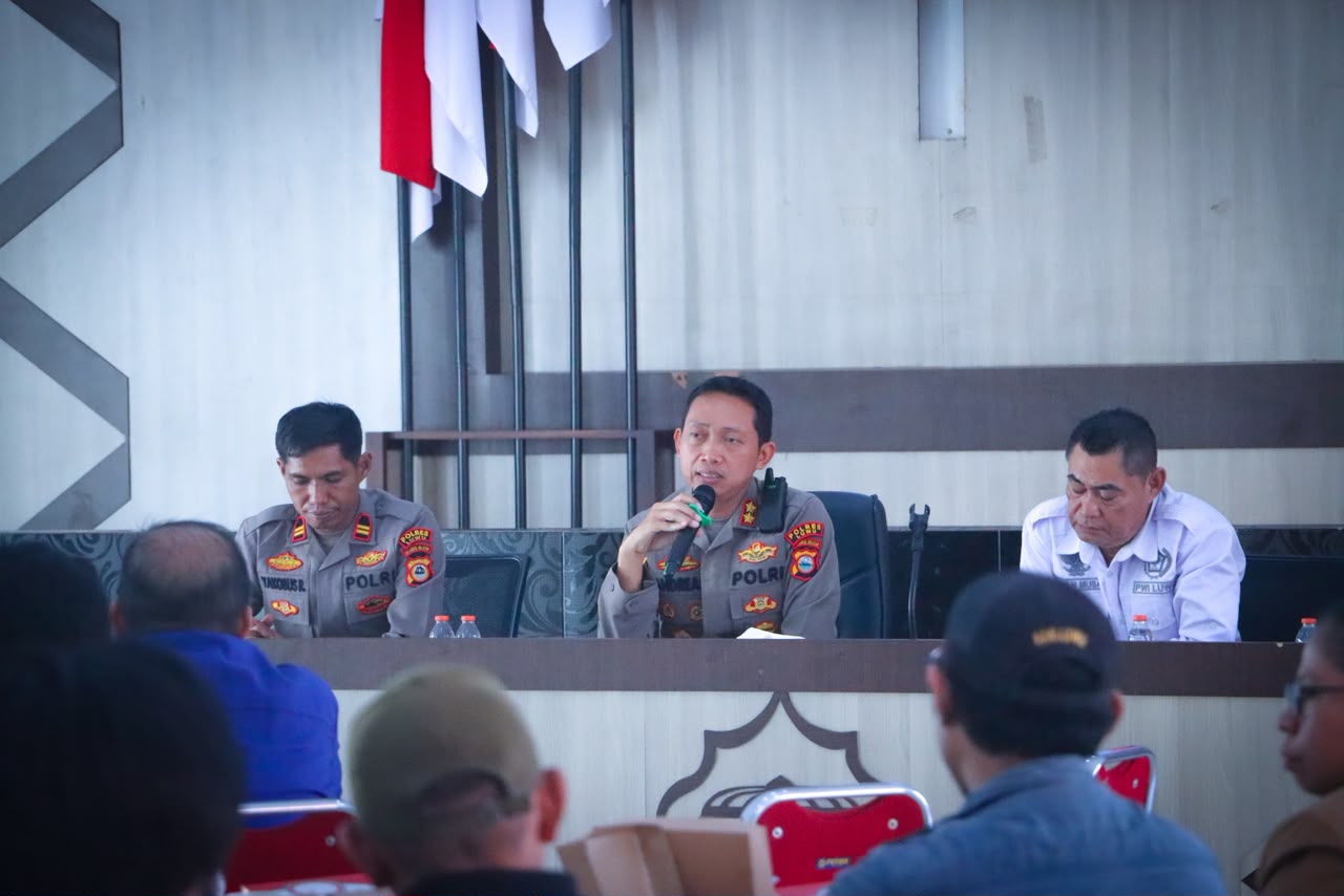 Kapolres Luwu Tegaskan Komitmen Berantas PETI dan Narkoba