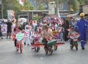 HUT ke-81 RI, Warga Pontap Gelar Karnaval dan Beragam Perlombaan