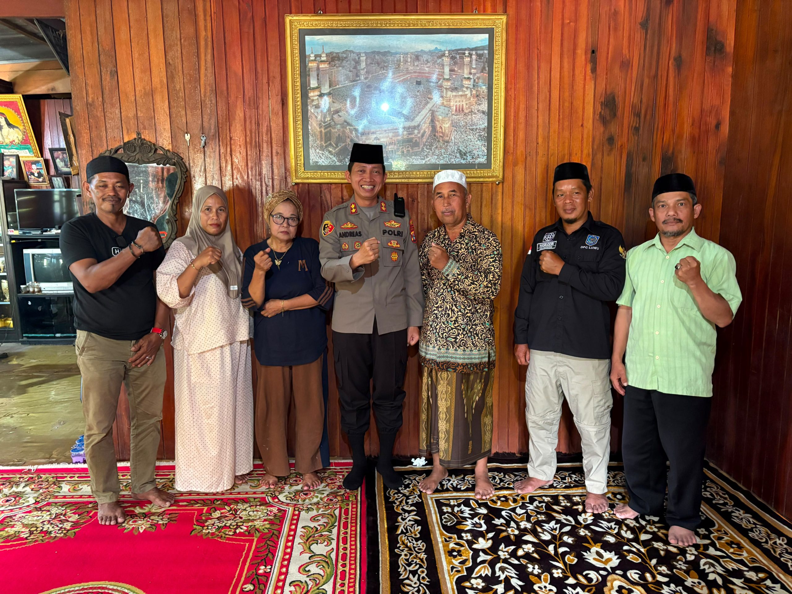 Jaga Kondusivitas Larompong, Kapolres Luwu Gandeng Tokoh Masyarakat