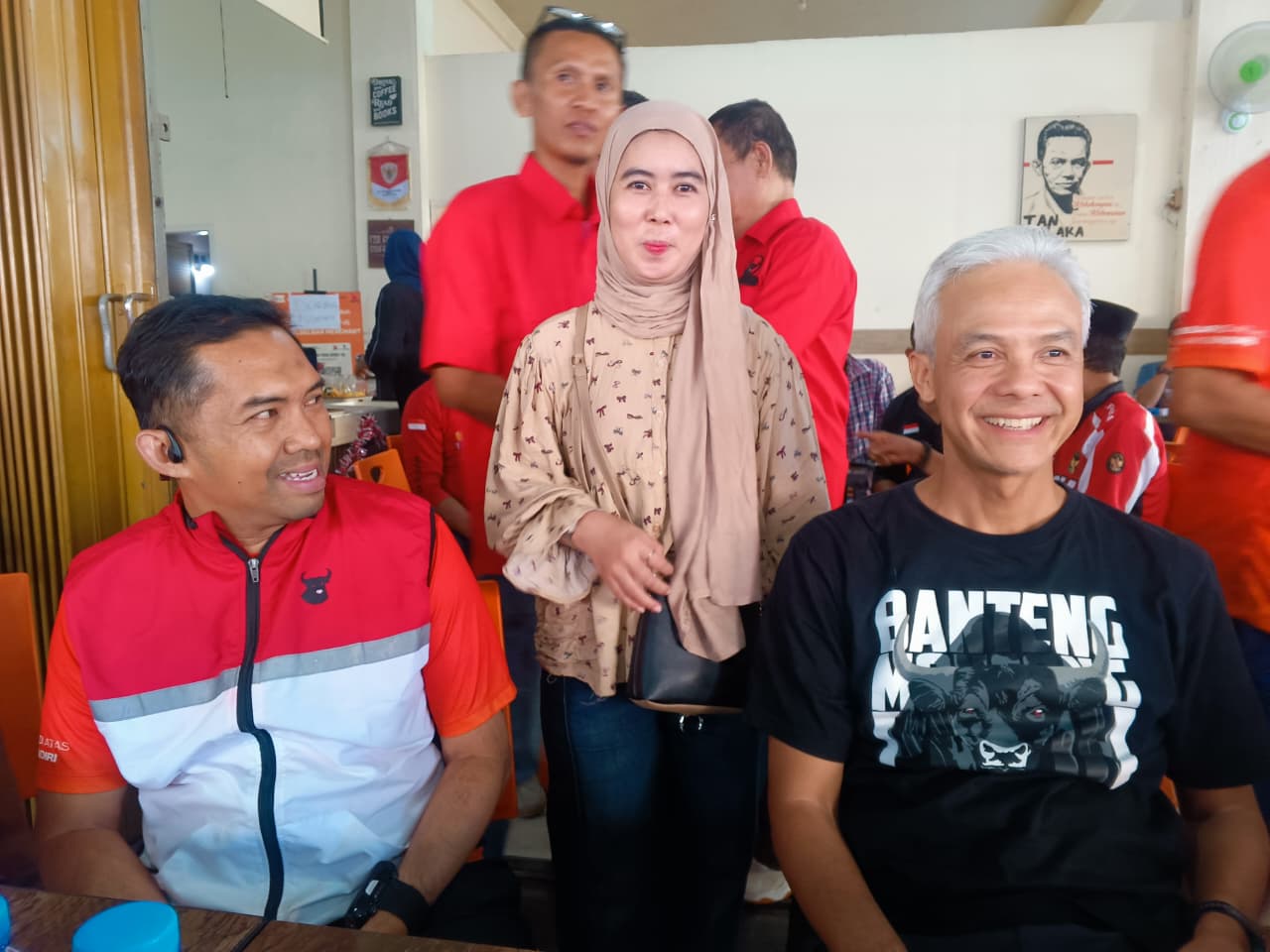 Ganjar Pranowo Konsolidasi Kader PDIP Palopo Usai Ikuti Soekarno Run di Toraja