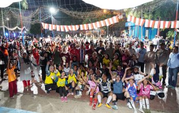 Final Futsal Wanita Meriahkan Penutupan HUT ke-81 RI di Pontap