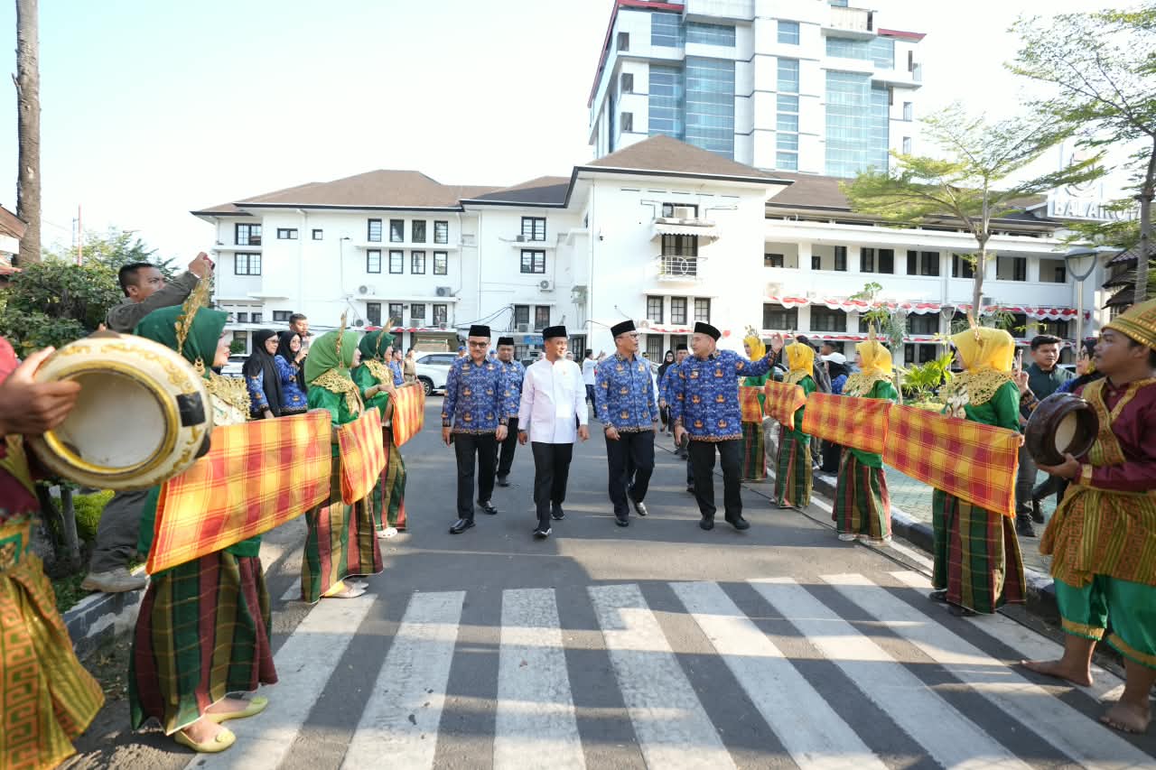 1.157 Peserta Ramaikan Defile MTQ VIII KORPRI Nasional 2026 di Makassar