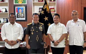 Bupati dan Wakil Bupati Luwu Temui Pusterad Bahas Infrastruktur Dasar