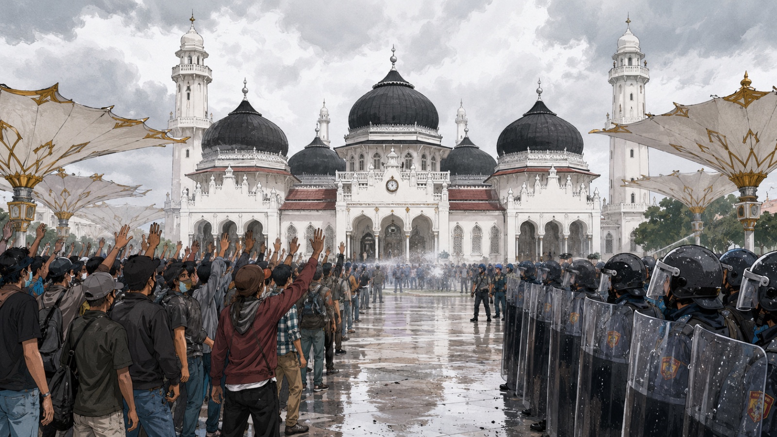 Peringatan Hari Damai Aceh Ricuh, Pemerintah Ajak Masyarakat Menahan Diri