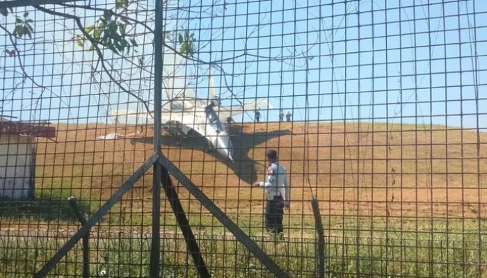 Pesawat Tempur Sukhoi Overrun di Bandara Sultan Hasanuddin Maros