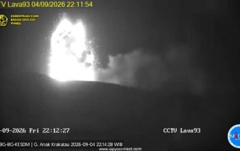 Abu Anak Krakatau Meluas, Enam Bandara Ditutup Sementara
