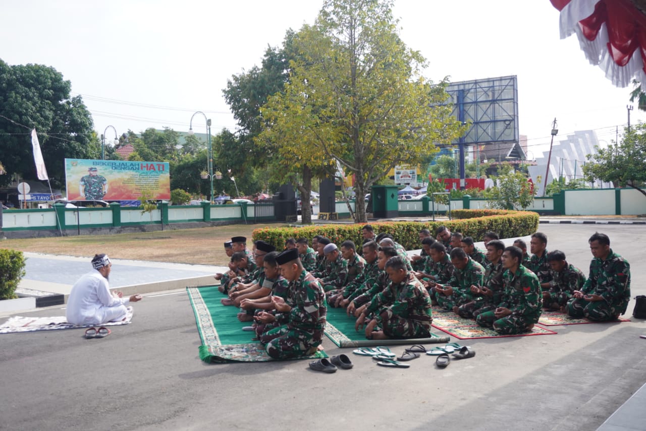 Kodim 1403/Palopo Gelar Salat Istisqa, Berdoa Hujan Segera Turun di Tengah Kemarau