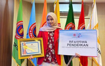 Gadis Desa Asal Kolaka Utara Ini Sukses Raih Penghargaan Bergengsi di Mega Buana Award