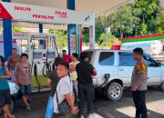 Polres Luwu Turun Atur Antrean BBM Bersubsidi di Sejumlah SPBU