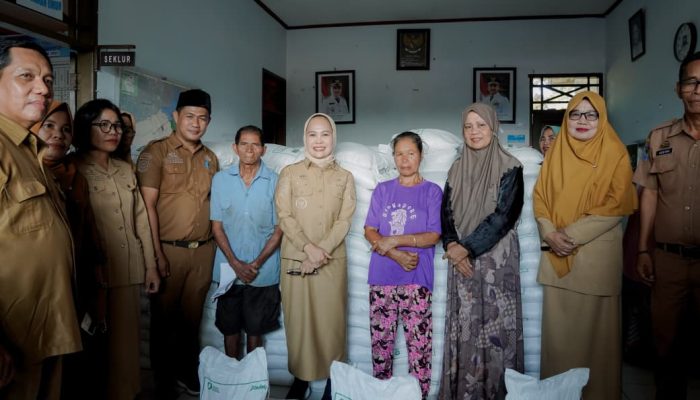 2.762 Penerima di Telluwanua Dapat Bantuan Beras CPP