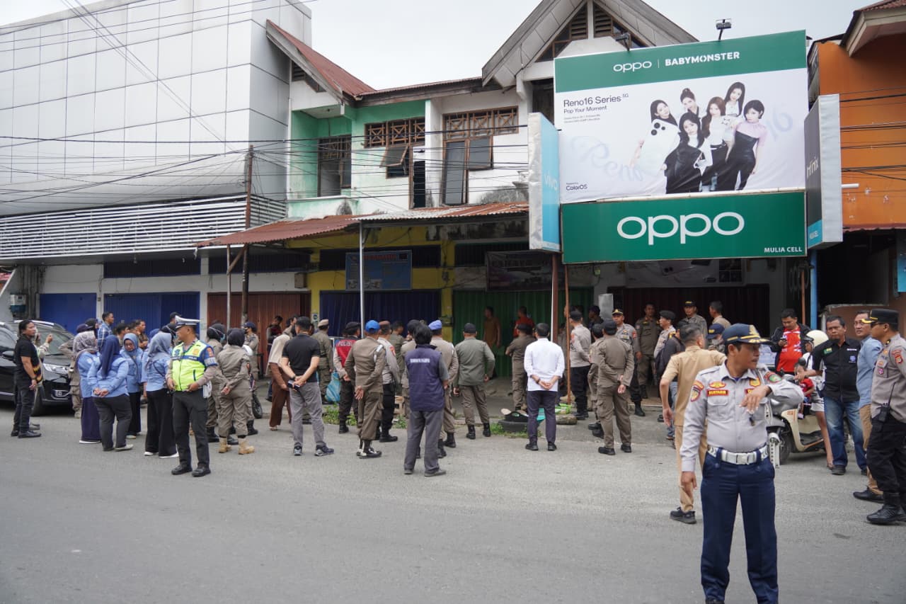 HGB Berakhir, Pemkot Palopo Tertibkan Ruko di Terminal Dangerakko