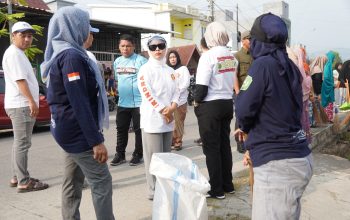 DPC Gerindra Palopo Gelar Gerakan ASRI di Kelurahan Pontap