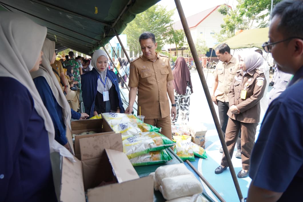 Bazar TNI di Palopo Sediakan Sembako Murah hingga LPG 3 Kg Rp18 Ribu