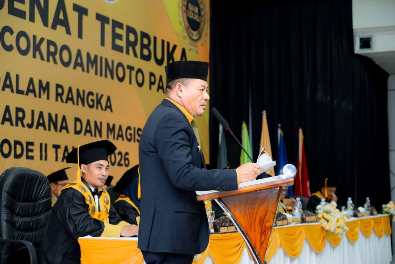 Taufik Gurrahman Hadiri Wisuda 807 Lulusan UNCP