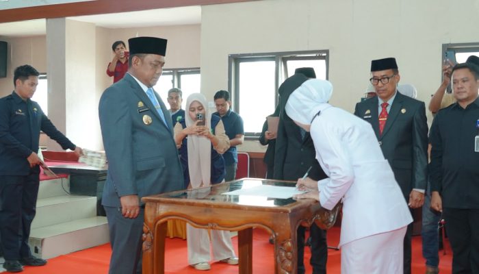 93 Pejabat Pemkab Luwu Dilantik, Patahudding: Birokrasi Harus Melayani