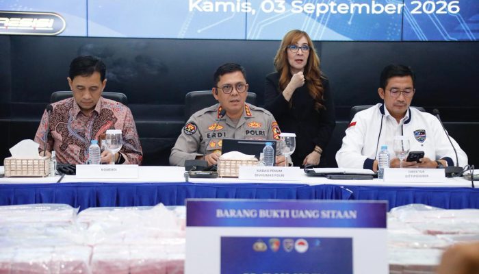 Jaringan Judol Omzet Rp7,5 Miliar Sebulan Dibongkar, Enam Tersangka Ditangkap
