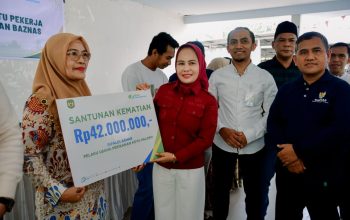 Baznas Palopo Biayai Kepesertaan BPJS Ketenagakerjaan bagi 583 Pekerja Rentan Wara Timur