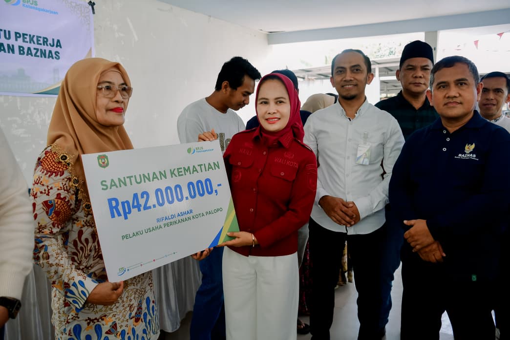 Baznas Palopo Biayai Kepesertaan BPJS Ketenagakerjaan bagi 583 Pekerja Rentan Wara Timur