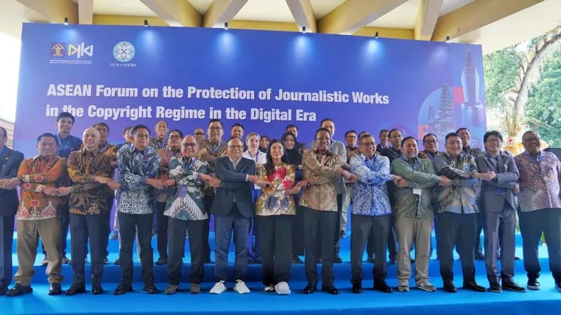 Lawan Eksploitasi Konten oleh AI, Delegasi Pers ASEAN Hasilkan Deklarasi Bali