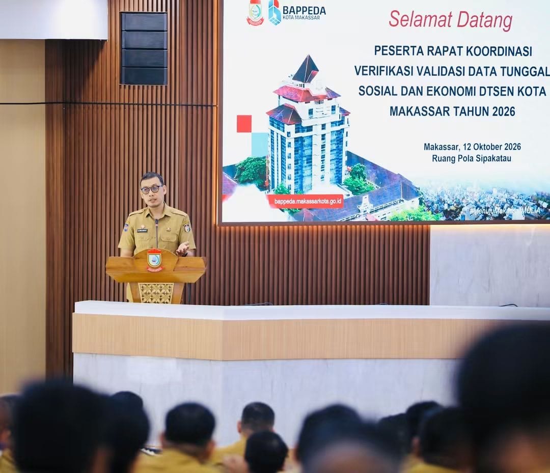 559.967 Warga Makassar Masuk Desil 1–5, Pemkot Perketat Validasi Data Bansos, Tallo Terbanyak