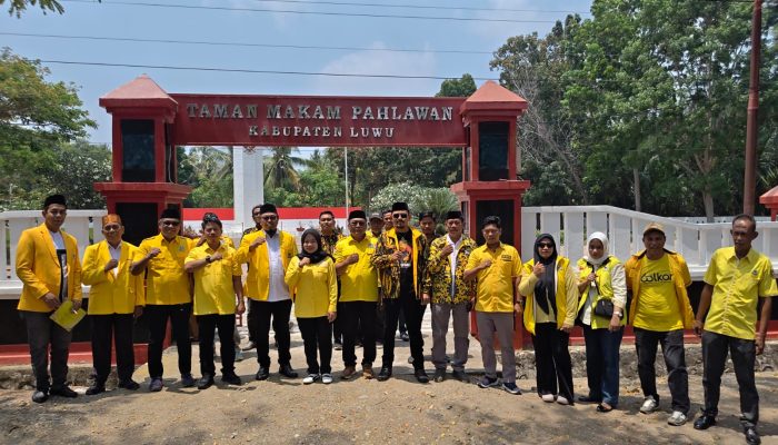 HUT ke-62 Golkar, Patahudding Ingatkan Kader Luwu Tak Sekadar Seremoni, tetapi Harus Berbuat Nyata