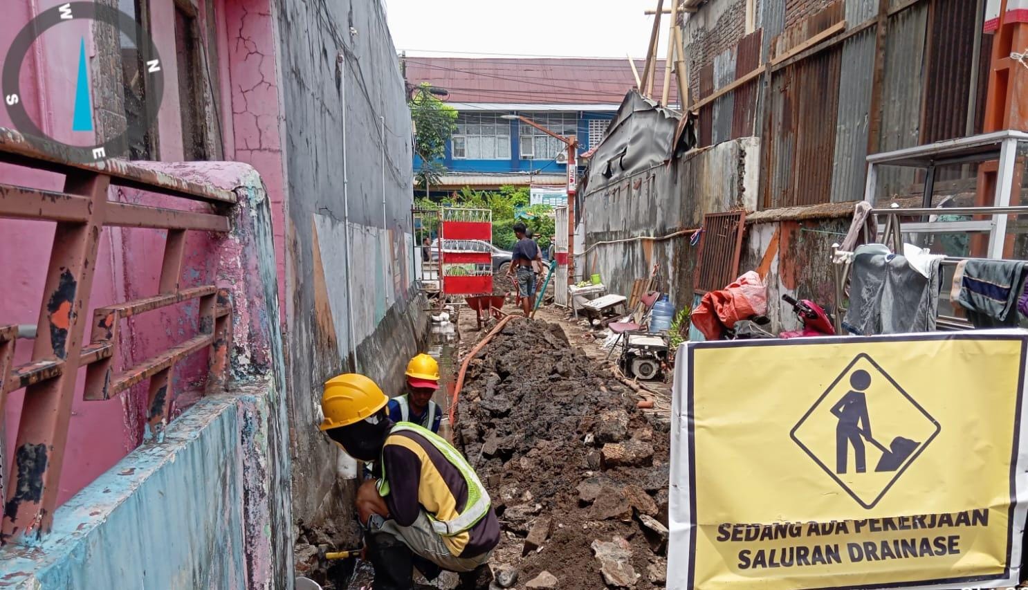 Pemkot Makassar Benahi Jalan dan Drainase Pongtiku