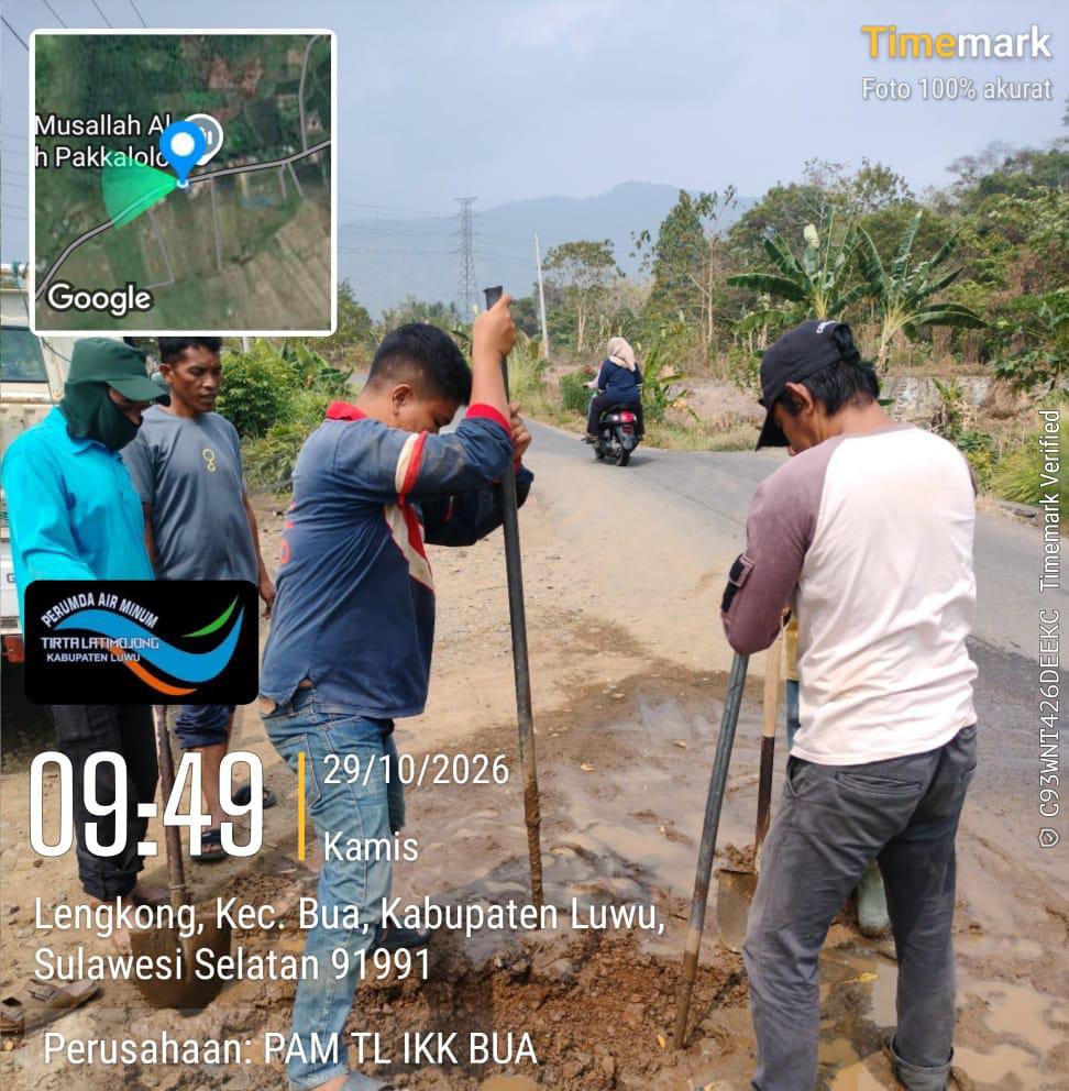 Beredar Kabar Air PDAM Bua Mati Sebulan, Direktur Tirta Latimojong Angkat Bicara