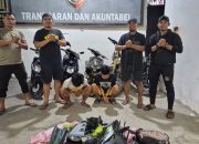 Tiga Terduga Pelaku Curanmor Diamankan Polres Luwu, Lima Motor Disita