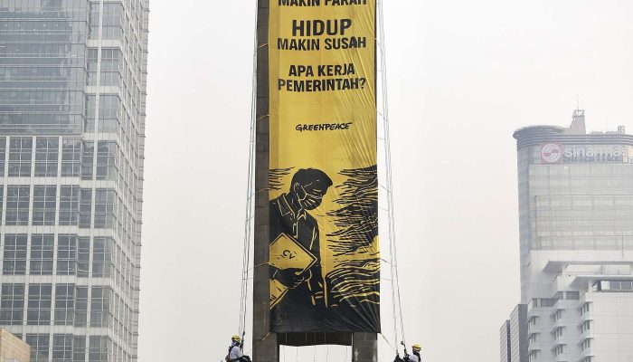 Dua Tahun Pemerintahan Prabowo-Gibran, Greenpeace Pertanyakan Penanganan Bencana Iklim